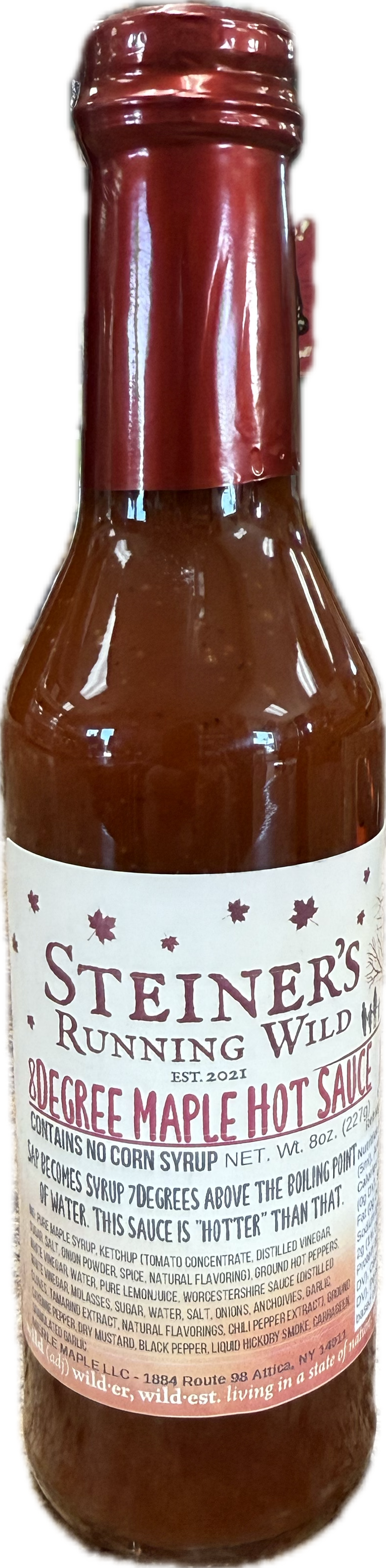 8 Degree Maple Hot Sauce
