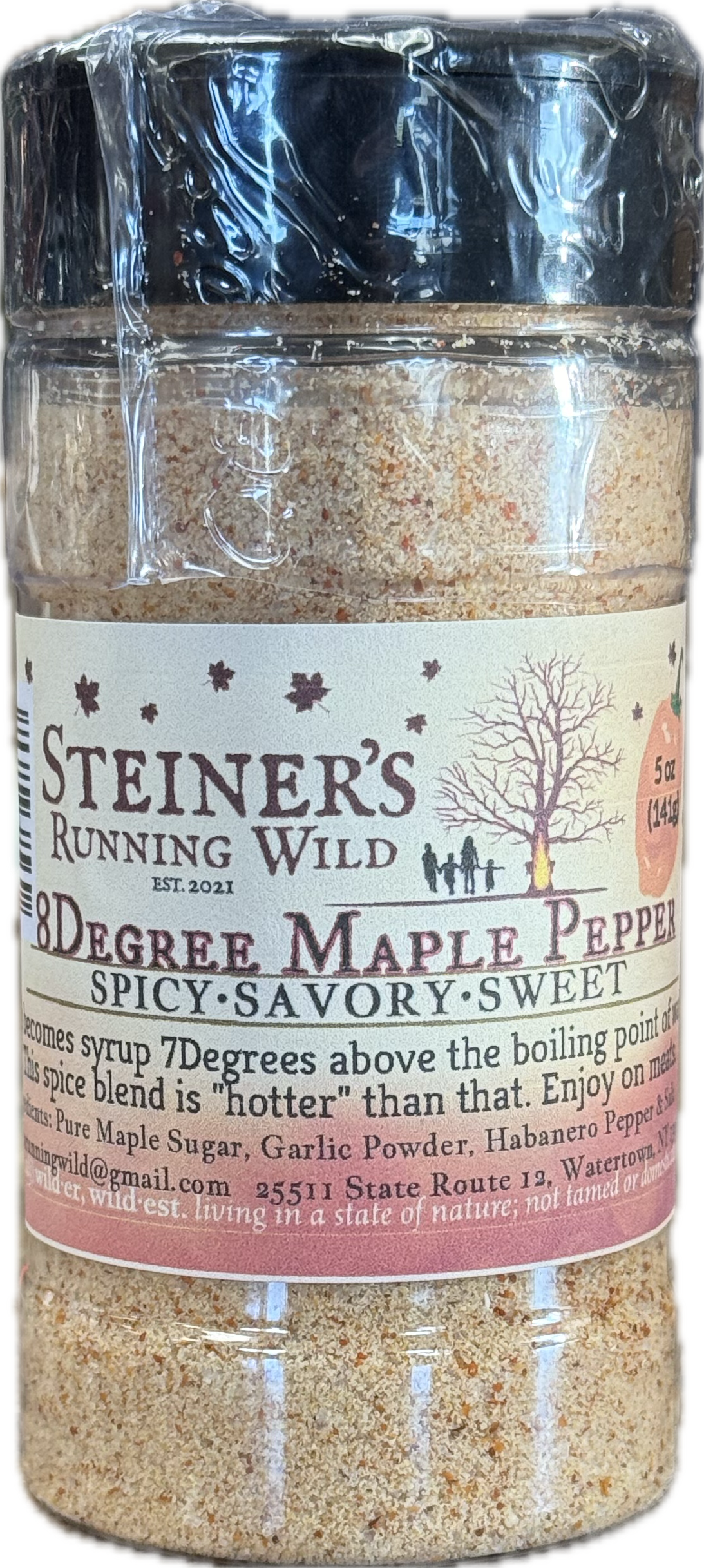 8 Degree Maple Pepper