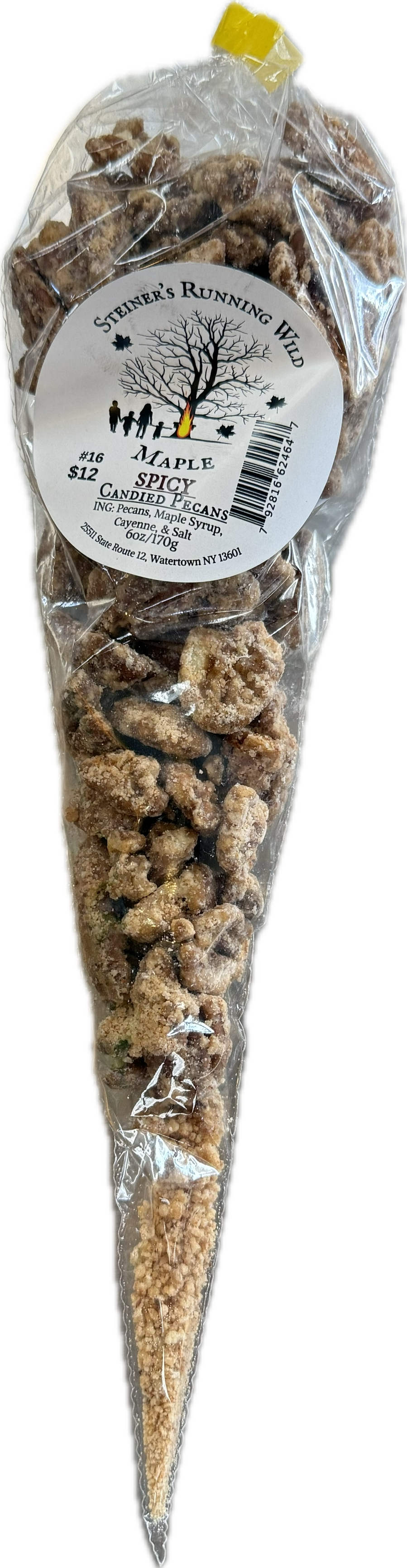 Spicy Maple coated Pecans