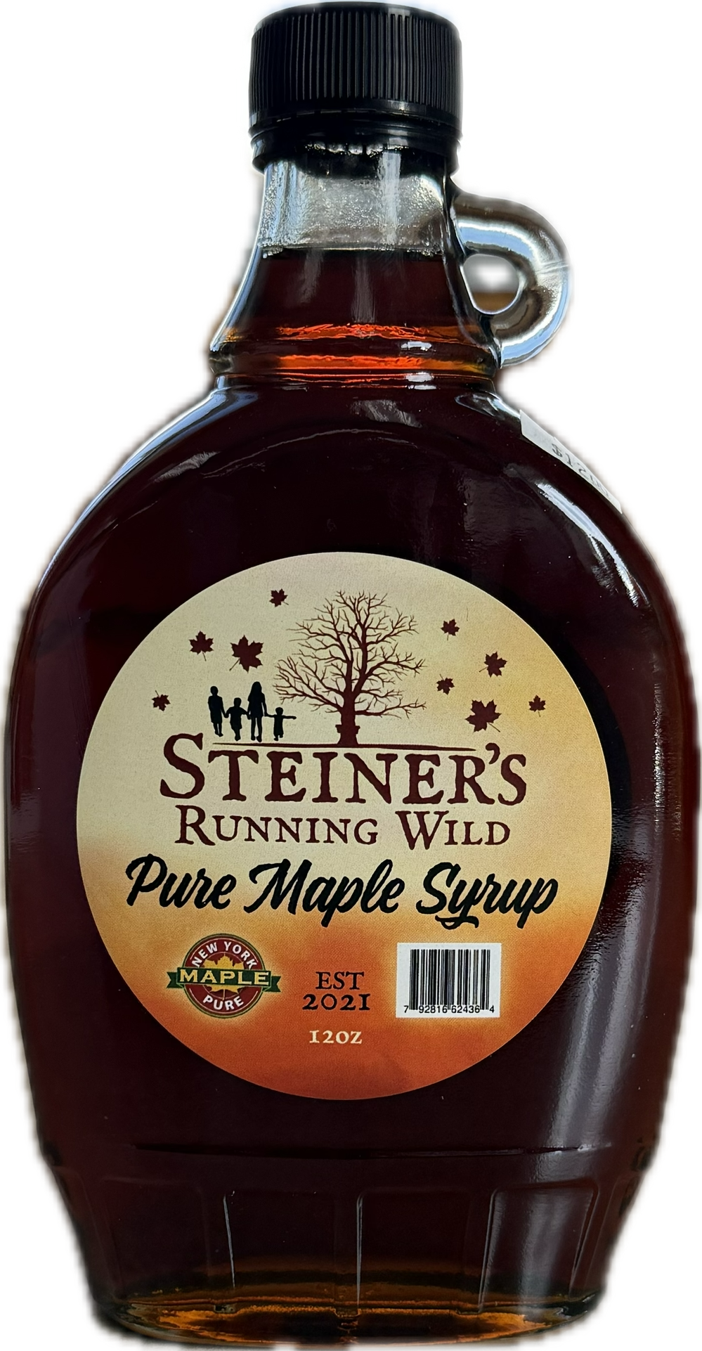 Glass 12oz Maple Syrup
